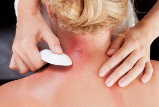 how to use gua sha on body