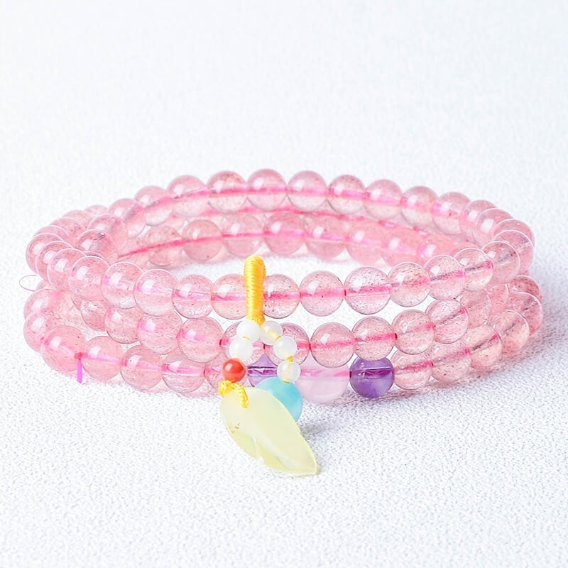 strawberry crystal bracelet 2